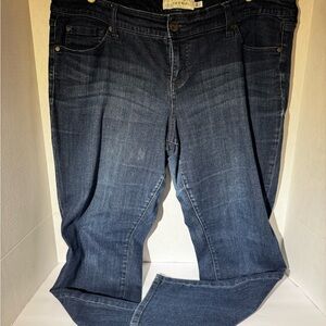 Torrid Dark Indigo Straight Leg Jeans